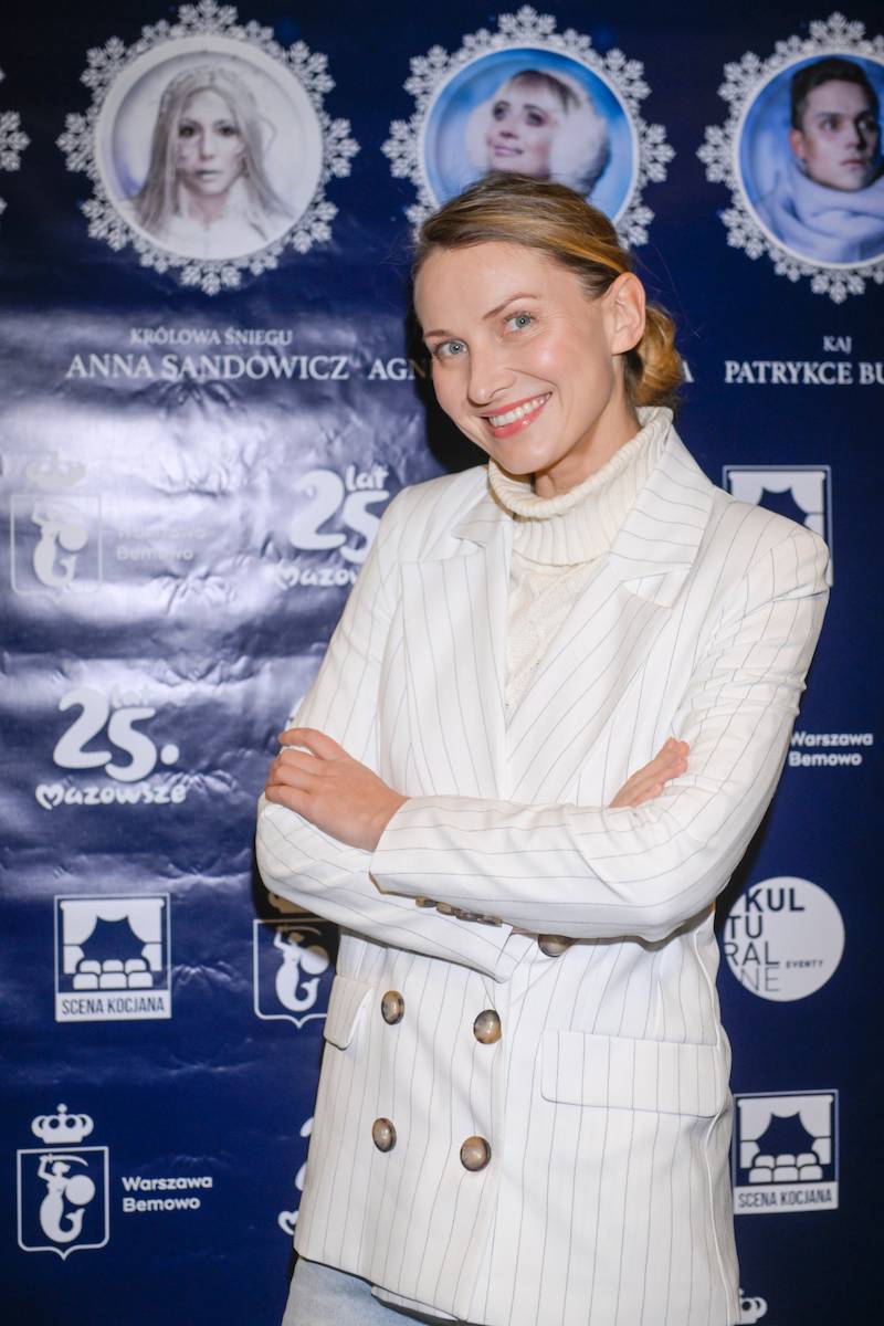 Gwiazdy ze swoimi dziećmi na spektaklu “Królowa śniegu”. Ola Kisio, Sebastian Cybulski, Agnieszka Mrozińska…