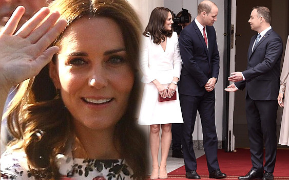 Wpadki podczas wizyty książęcej pary w Polsce