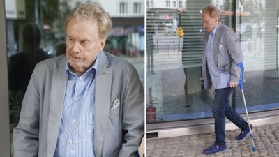 Daniel Olbrychski wkracza do studia “DDTVN” o kulach! U jego boku pojawiła się ukochana żona (FOTO)