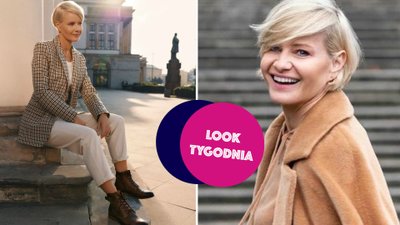 Elegancka i łatwa do odtworzenia STYLIZACJA Małgorzaty Kożuchowskiej